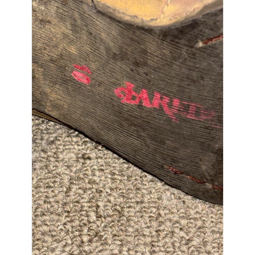 Laredo Women’s Leather Cowboy Boots Floral Miss Kate Size 10 - Picture 4 of 6